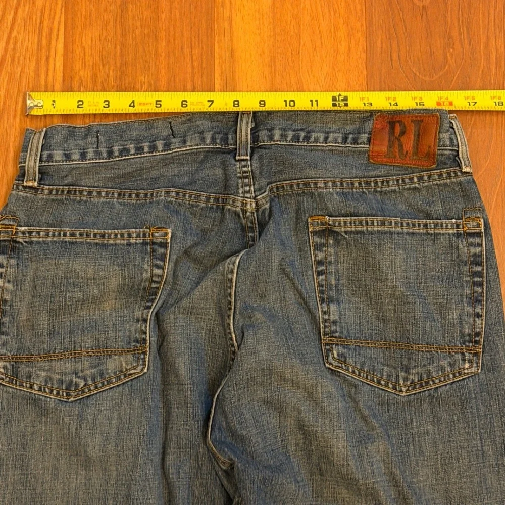 Vintage Polo Jeans Co Ralph Lauren Ashmore Original Straight Jeans Men's 34x32